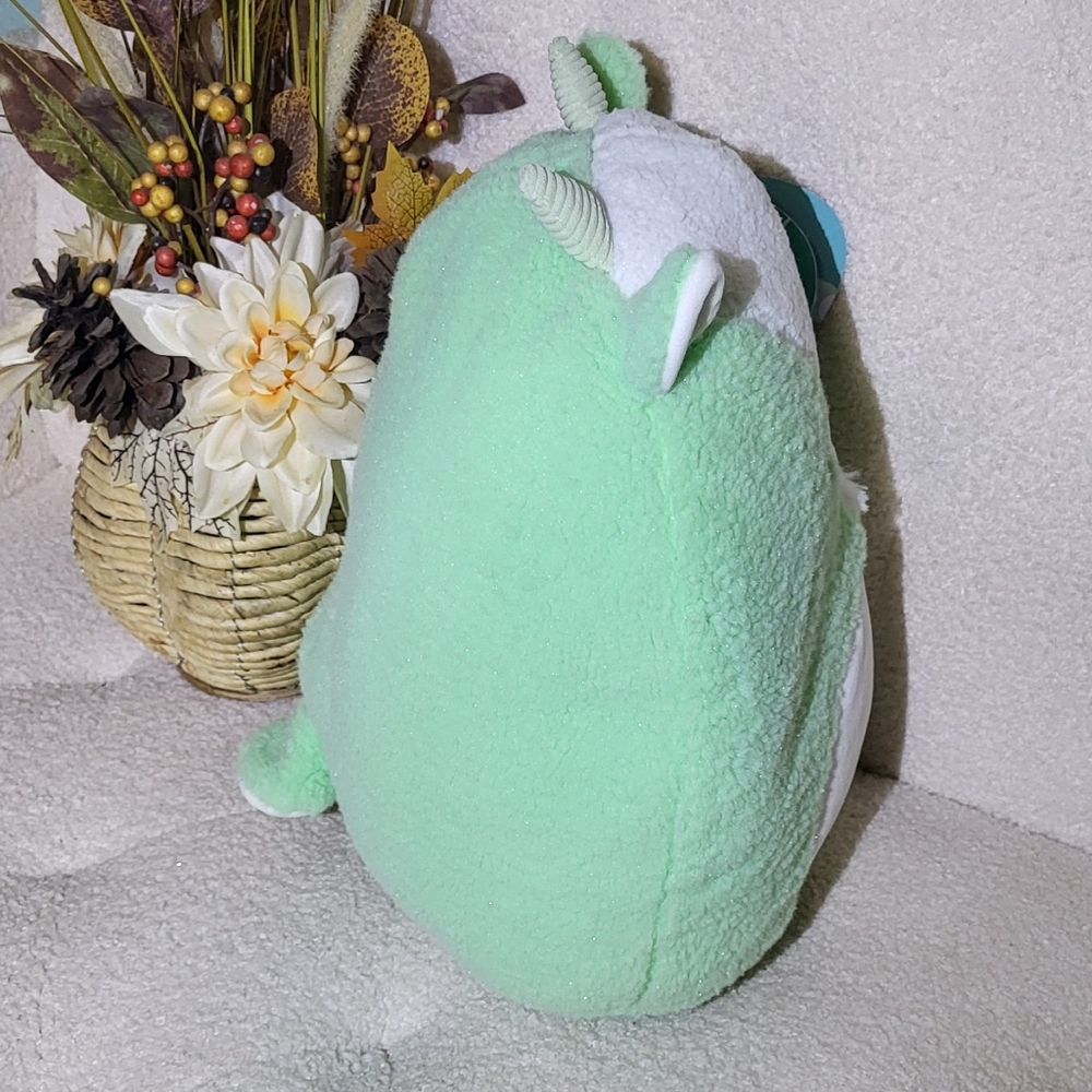 Fuzz A Mallows NWT 12in Palmer the Green Goat Plush Toy 2022 by Squishmallows - Picture 6 of 9